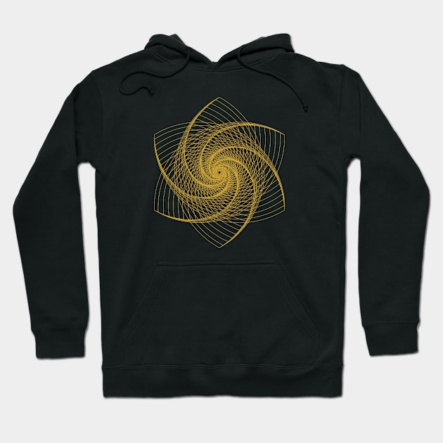 Spirals | Sacred Geometry Hoodie by CelestialStudio